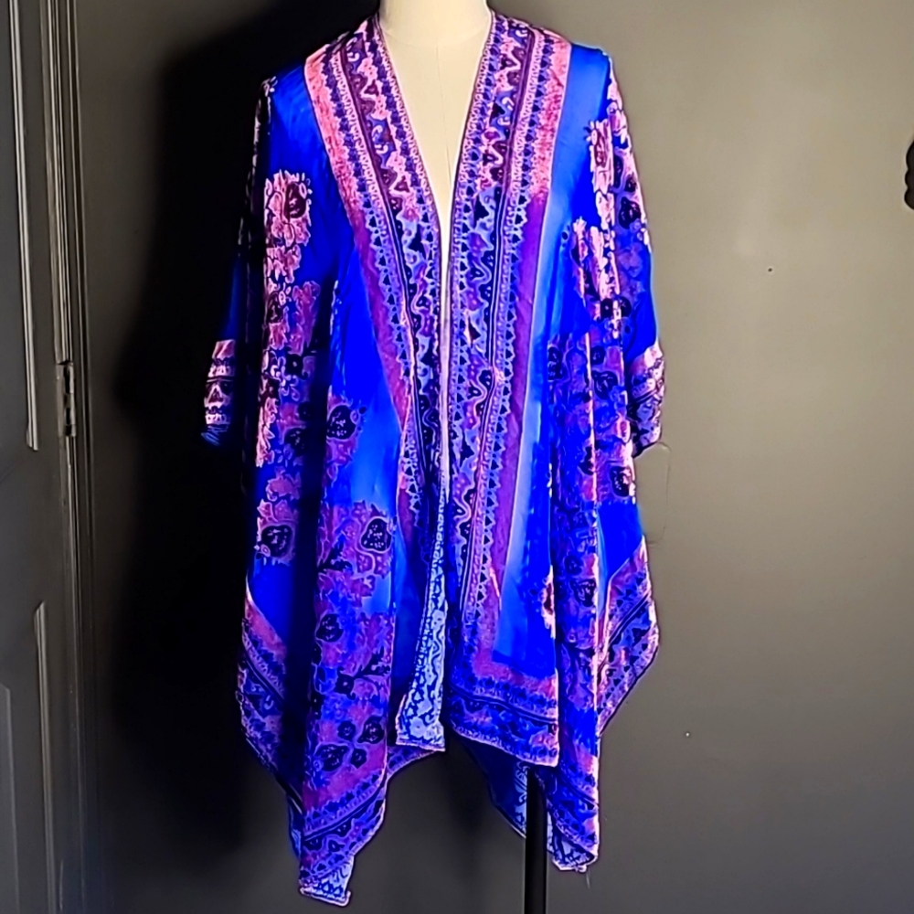 Free People sheer Robe